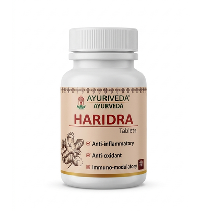 Haridra Tablets – Ayurvedic Curcuma Longa 500mg (60 Tablets)