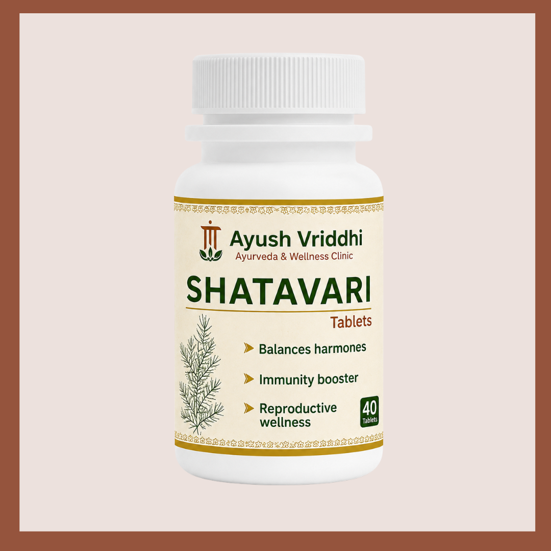 Shatavari Tablets – Ayurvedic Hormonal Balance & Reproductive Wellness 500mg (60 Tablets)
