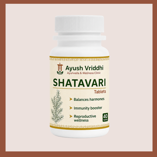 Shatavari Tablets – Ayurvedic Hormonal Balance & Reproductive Wellness 500mg (60 Tablets)