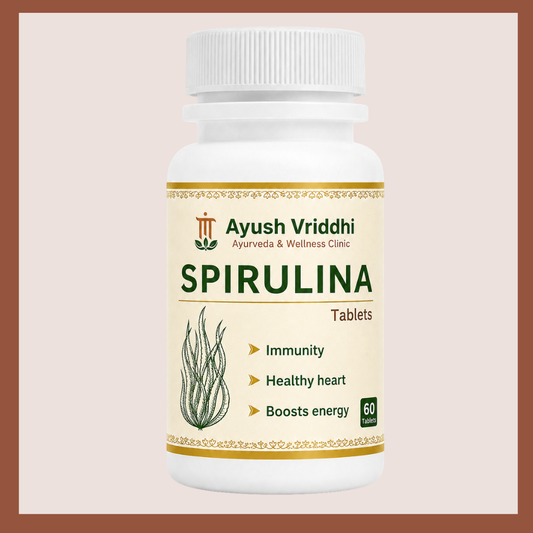 Spirulina Tablets – Immunity, Energy & Heart Health 500mg (60 Tablets)