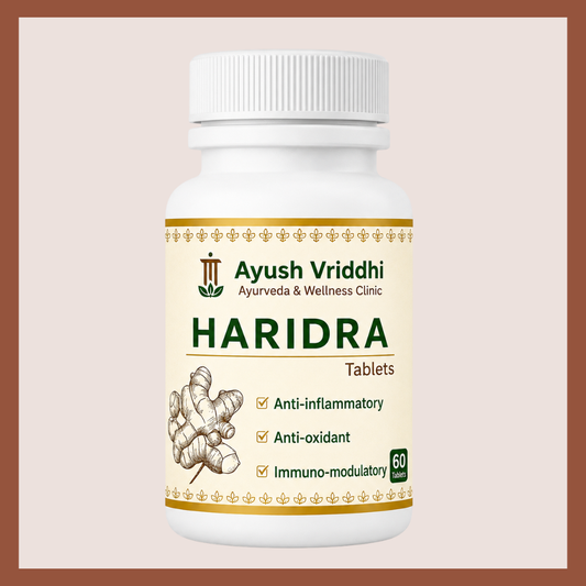 Haridra Tablets – Ayurvedic Curcuma Longa 500mg (60 Tablets)