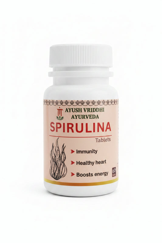Spirulina Tablets – Immunity, Energy & Heart Health 500mg (60 Tablets)